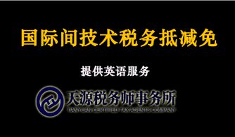 國際間技術(shù)稅務(wù)抵減免咨詢與會計(jì)手續(xù)服務(wù)的專業(yè)指南